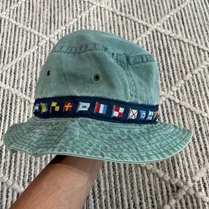 Vintage wash bucket hat